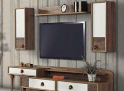 RTV lowboard Wohnzimmer Möbel Sideboard Wandregal Regal tv Schrank